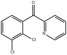 2-(2,3-DICHLOROBENZOYL)PYRIDINE 结构式