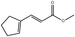 3-CYCLOPENT-1-ENYL-ACRYLIC ACID METHYL ESTER 结构式