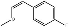 1-Fluoro-4-[(Z)-2-methoxyethenyl]benzene 结构式