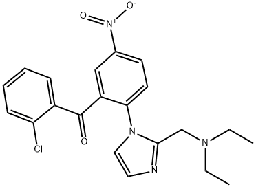 硝唑芬酮 结构式