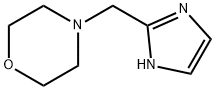 4-[(1H-咪唑-2-基)甲基]吗啉 结构式