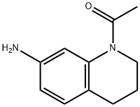 1-(7-氨基-3,4-二氢喹啉-1(2H)-基)乙酮 结构式
