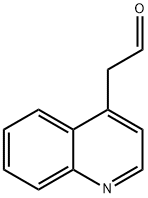 2-(喹啉-4-基)乙醛 结构式