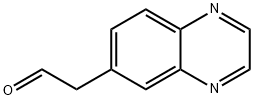 6-Quinoxalineacetaldehyde 结构式