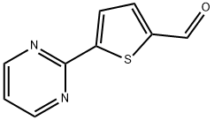 5-(PYRIMIDIN-2-YL)THIOPHENE-2-CARBALDEHYDE 结构式