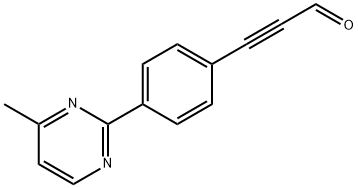 2-Propynal, 3-(4-methyl-2-pyrimidinyl)- (9CI) 结构式