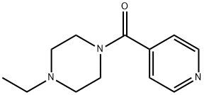 Piperazine, 1-ethyl-4-(4-pyridinylcarbonyl)- (9CI) 结构式