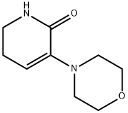 5,6-二氢-3-(4-吗啉基)-2(1H)-吡啶酮 结构式