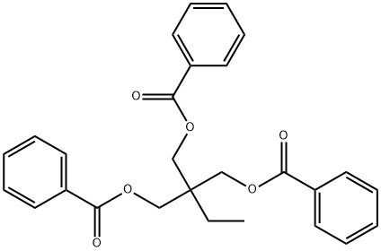 三羟甲基丙烷三苯甲酸酯 结构式