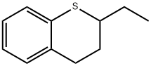 2-Ethyl-3,4-dihydro-2H-1-benzothiopyran 结构式