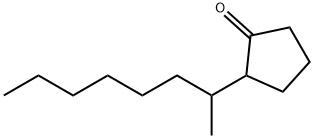 2-(1-Methylheptyl)cyclopentanone 结构式