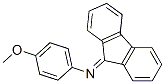 N-(4-methoxyphenyl)fluoren-9-imine 结构式