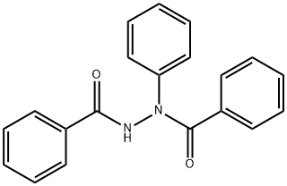 Benzoic acid 1-phenyl-2-benzoyl hydrazide 结构式
