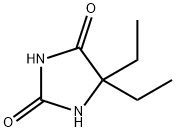 5,5-diethylhydantoin 结构式