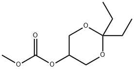 Carbonic acid, 2,2-diethyl-1,3-dioxan-5-yl methyl ester (9CI) 结构式