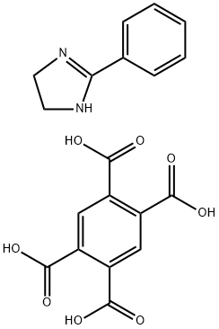 2-苯基-2-咪唑啉均苯四甲酸 结构式