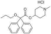 盐酸丙哌维林 结构式