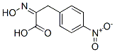 (2Z)-2-hydroxyimino-3-(4-nitrophenyl)propanoic acid 结构式