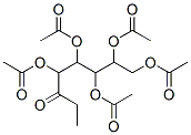 (1,2,4,5-tetraacetyloxy-6-oxo-octan-3-yl) acetate 结构式