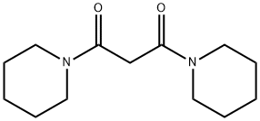 1,3-二(哌啶-1-基)丙烷-1,3-二酮 结构式