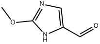2-METHOXY-1H-IMIDAZOLE-5-CARBALDEHYDE 结构式