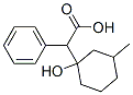2-(1-hydroxy-3-methyl-cyclohexyl)-2-phenyl-acetic acid 结构式