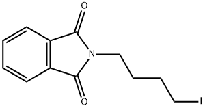 2-(4-碘丁基)异吲哚啉-1,3-二酮 结构式