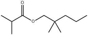 2,2-dimethylpentyl 2-methylpropanoate 结构式