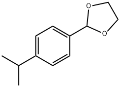 2-(4-propan-2-ylphenyl)-1,3-dioxolane 结构式