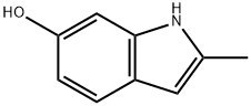 6-羟基-2-甲基吲哚 结构式