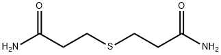 3-[(3-氨基-3-氧代丙基)硫代]丙酰胺 结构式