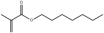 甲基丙烯酸正庚酯 结构式