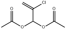 2-Chloro-1-propene-1,1-diol diacetate 结构式