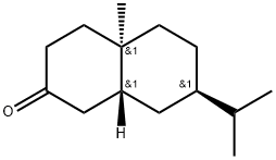 4a-methyl-7-propan-2-yl-decalin-2-one 结构式