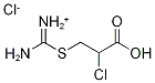 3-[(AMinoiMinoMethyl)thio]-2-chloro-propanoic Acid Hydrochloride 结构式