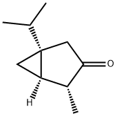 (-)-α-侧柏酮 结构式