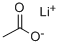醋酸锂 结构式