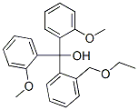 [2-(ethoxymethyl)phenyl]-bis(2-methoxyphenyl)methanol 结构式