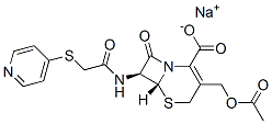 cefapirin sodium 结构式