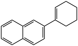 2-(1-Cyclohexenyl)naphthalene 结构式