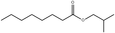 辛酸异丁酯 结构式