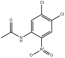 N-(4,5-二氯-2-硝基苯基)乙酰胺 结构式