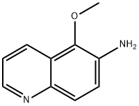 5-METHOXYQUINOLIN-6-AMINE 结构式