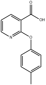 2-对-甲苯基氧烟酸 结构式
