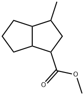 Octahydro-3-methyl-1-pentalenecarboxylic acid methyl ester 结构式