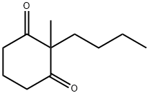 2-Methyl-2-butyl-1,3-cyclohexanedione 结构式