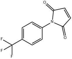 1-[4-(三氟甲基)苯基]吡咯-2,5-二酮 结构式