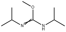 N,N′-二异丙基-O-甲基异脲 结构式