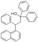 1-NAPHTHALENEPROPANOL, ALPHA,ALPHA,GAMMA-TRIPHENYL- 结构式