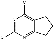 2,4-二氯-5,6-三甲基嘧啶 结构式